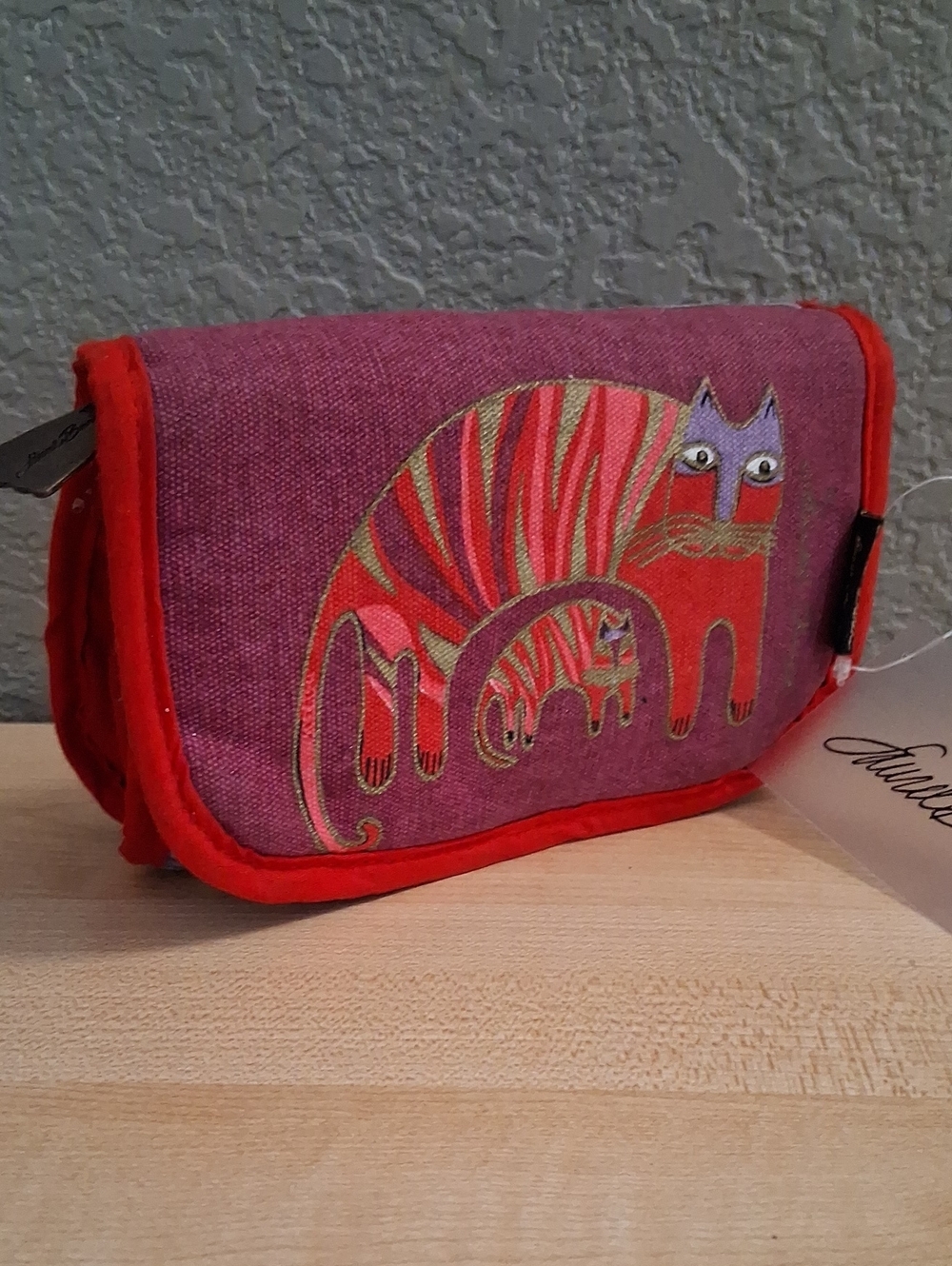 Laurel Burch Makeup Bag NWOT